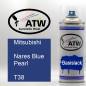 Preview: Mitsubishi, Nares Blue Pearl, T38: 400ml Sprühdose, von ATW Autoteile West.